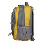 Aqsa ALB54 Stylish Laptop Bag (Yellow and Grey)